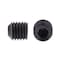 Prime-Line Socket Set Screws, 1/4 in-28 X 1/4 in., Black Oxide Coated Steel (25 Pack) 9183565 - alternate 2